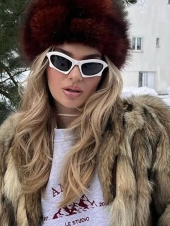 Balenciaga Other - Balenciaga BB0229S 004 Unisex Sunglasses White Oval Frame, Grey Lenses